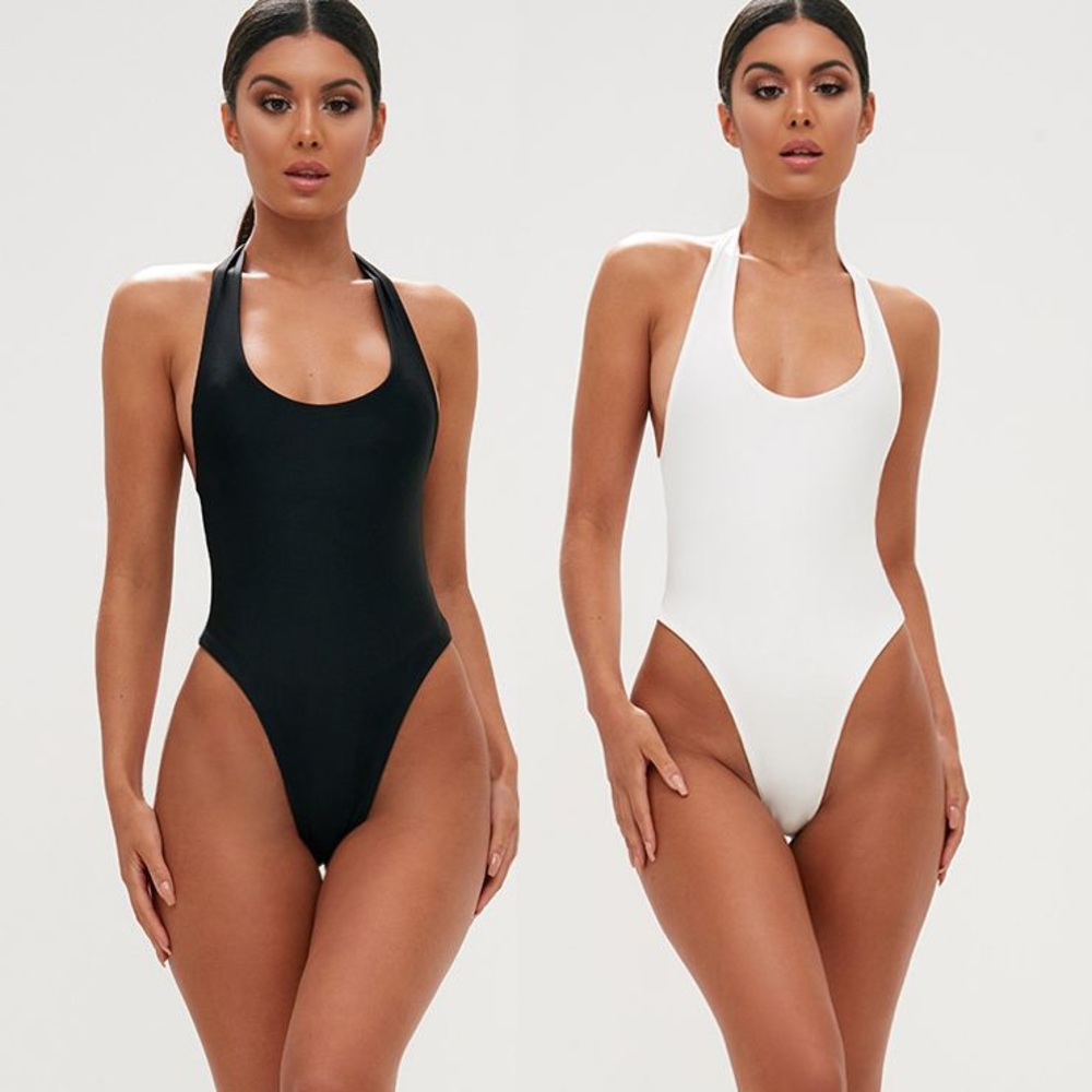 Two Pack High Leg One Piece